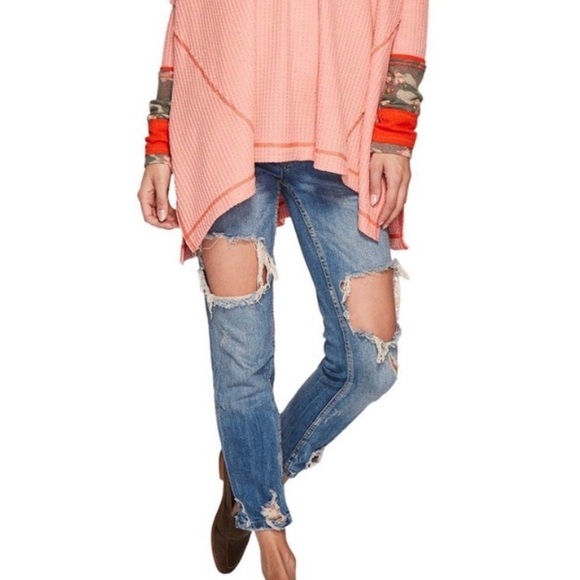 We The Free Lovin Leopard Oversize Thermal Top - Picture 16 of 16